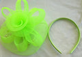 Lime Green Fascinator
